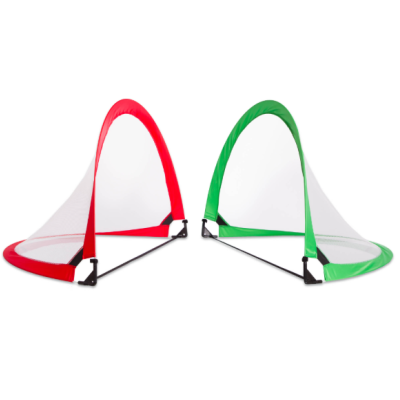 Складні футбольні ворота для тренувань (2шт) SP-Sport C-6397 (пластик, сітка, PVC чохол, р-р 113х83х83