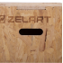 Бокс пліометричний дерев'яний (1шт) Zelart FI-3636-2 BOX-WOOD (MD6506) (р-р 50х60х70см)