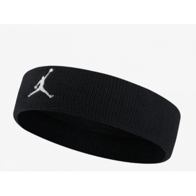 Пов'язка на голову Nike JORDAN JUMPMAN HEADBAND чорний, білий Уні OSFM