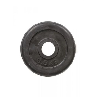 Диск резиновый HouseFit 0,5кг R-0.5