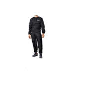 Костюм сауна Everlast M SAUNA SUIT EV чорний, сірий Чол L/XL