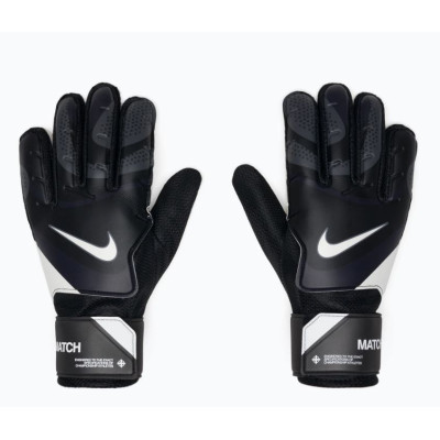 Вратарские перчатки Nike GK MATCH JR-FA20 черный Дет 7 (19 см)