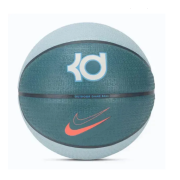 Мяч баскетбольный Nike PLAYGROUND 8P 2.0 K DURANT DEFLATED OCEAN BLISS/TEAL/SPRUCE size 7