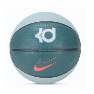 М'яч баскетбольний Nike PLAYGROUND 8P 2.0 K DURANT DEFLATED OCEAN BLISS/TEAL/SPRUCE size 7