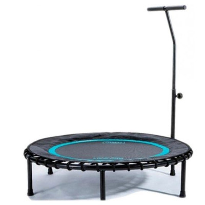 Батут із ручкою TRAMPOLINE WITH HANDLE чорний, синій Уні 100см