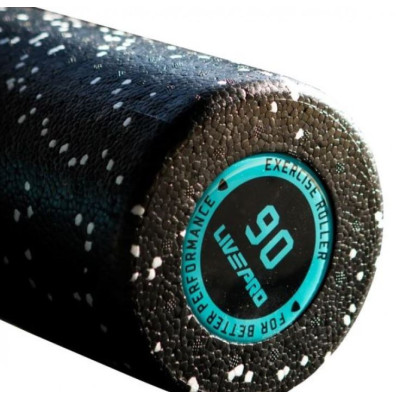 Масажний ролик EPP FOAM ROLLER чорний Уні 90х15см