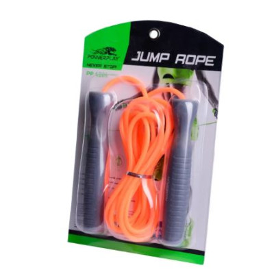 Скакалка PowerPlay 4204 Classic Jump Rope Помаранчева (2,7m.)