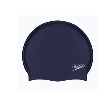 Шапка для плавання Speedo MOULDED SILIC CAP JU темно-синій Діт OSFM