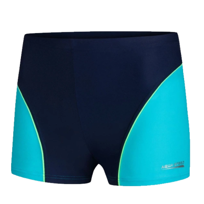 Плавки-боксеры для ребят Aqua Speed ​​LEO 7427 темно-синий, голубой детский 152 см