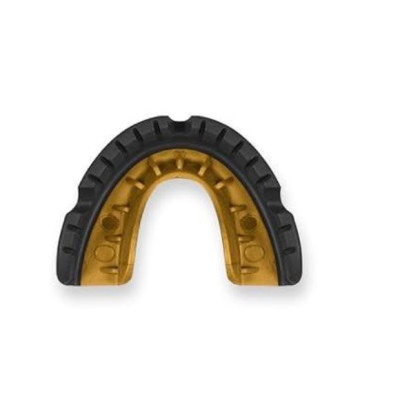 Капа OPRO Gold Braces під брекети доросла (вік 11+) Blackl/Gold (art.102506001)