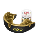 Капа OPRO Gold взрослая (возраст 11+) Black/Gold (art.102504001)