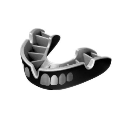 Капа OPRO Silver доросла (вік 11+) Grillz Black/Silver (art.102502013)