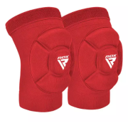 Спортивные наколенники RDX HOSIERY KNEE FOAM K5 RED/WHITE-M (пара)