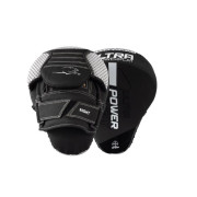 Лапы боксерские PowerPlay 3044 Pro Carbon Ultra Series Черно-Белые