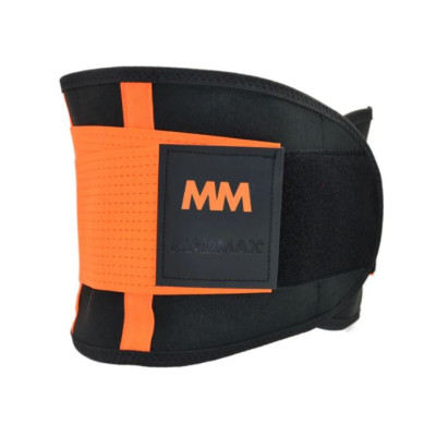 Пояс компресійний MadMax MFA-277 Slimming belt Black/neon orange S