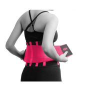 Пояс компресійний MadMax MFA-277 Slimming belt Black/neon pink S