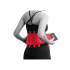 Пояс компресійний MadMax MFA-277 Slimming belt Black/rubine red S