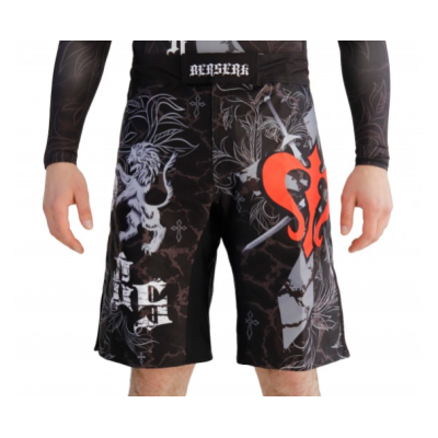 Шорти BERSERK SPORT ММА Warrior Spirit black (M)