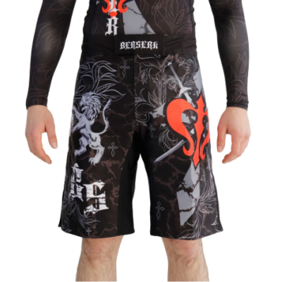 Шорти BERSERK SPORT ММА Warrior Spirit black (XL)