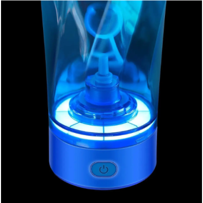 Шейкер спортивний електричний VOLTRX VortexBoost 600 мл. Tritan Blue