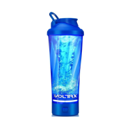 Шейкер спортивный электрический VOLTRX VortexBoost 600 мл. Tritan Blue