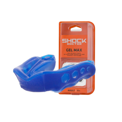 Капа Shock Doctor Gel Max доросла (вік 11+) Blue (art. 6150-BLU-AD)