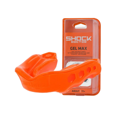 Капа Shock Doctor Gel Max доросла (вік 11+) Orange (art. 6130-OR-AD)