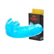 Капа Shock Doctor Single Braces під брекети доросла (вік 12+) Blue (art. 4100-BLU-AD)
