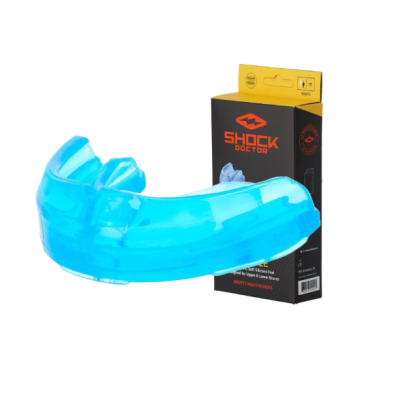Капа Shock Doctor Single Braces під брекети доросла (вік 12+) Blue (art. 4100-BLU-AD)