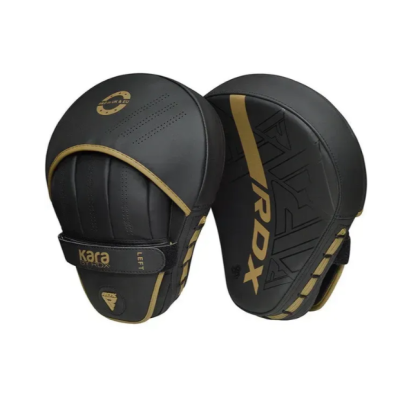 Лапи боксерські RDX F6 KARA Matte Golden