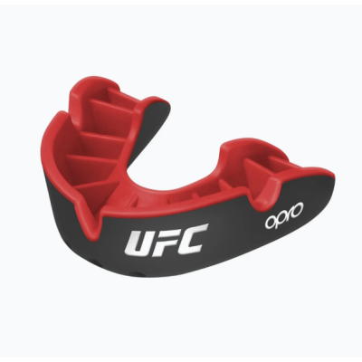 Капа OPRO Silver UFC доросла (вік 11+) Black/Red (ufc.102514001)