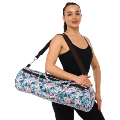 Сумка для йоги KINDFOLK Yoga bag SP-Sport FI-6969-5 рожевий-блакитний