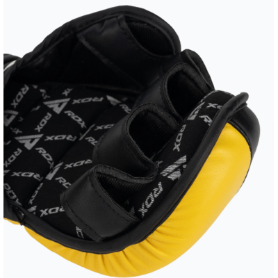 Перчатки для ММА RDX T6 Plus Rex Yellow S