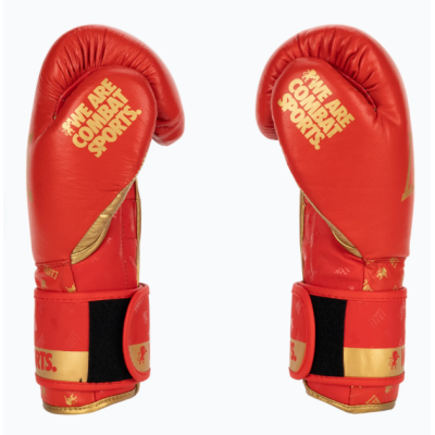 Боксерські рукавиці Leone GN220 DNA Red 14 унцій
