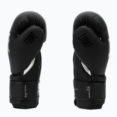 Боксерські рукавиці Leone GN059 Black/White 10 унцій