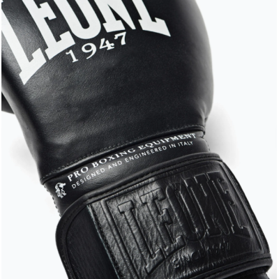 Боксерські рукавиці Leone GN111 THE GREATEST Black 14 унцій