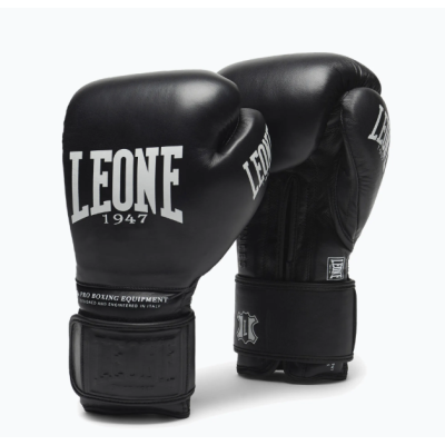 Боксерські рукавиці Leone GN111 THE GREATEST Black 14 унцій
