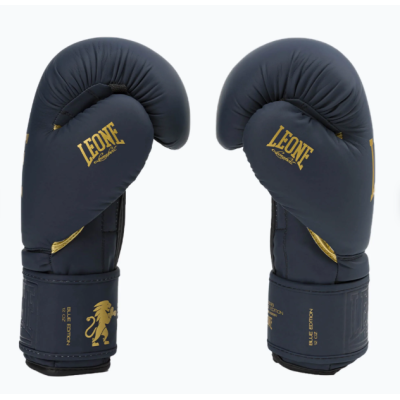 Боксерські рукавиці Leone GN059B Blue Edition 14 унцій
