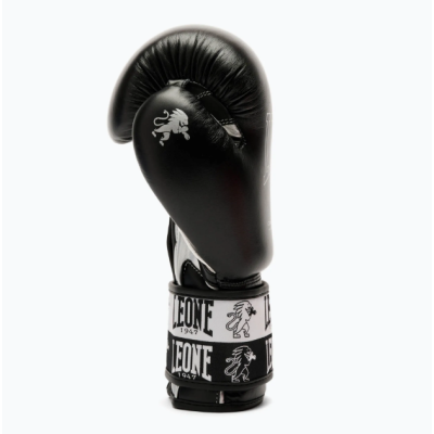 Боксерські рукавиці Leone GN208 ICONIC Black 12 унцій