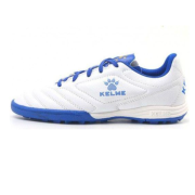 Сороконожки Kelme для газона бело-синие детские 33р