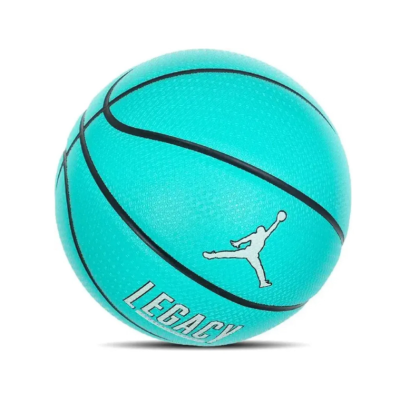 М'яч баскетбольний NIKE JORDAN LEGACY 2.0 8P DEFLATED HYPER JADE/BLACK/BARELY GREEN/BLACK size 7
