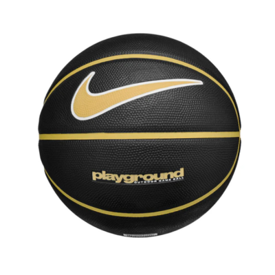 М'яч баскетбольний Nike EVERYDAY PLAYGROUND 8P GRAPHIC DEFLATED BLACK/INFINITE GOLD/WHITE size 5