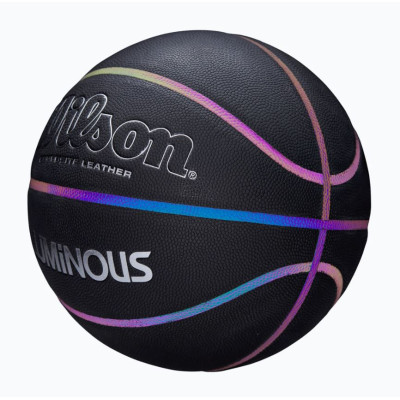 М'яч баскетбольний Wilson LUMINOUS BSKT IRIDESCENT black size 7