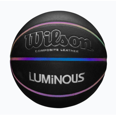 М'яч баскетбольний Wilson LUMINOUS BSKT IRIDESCENT black size 7