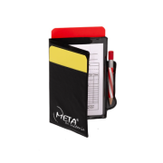 Набор карт арбитра Meta Referee Warning Cards Kit черный Уни OFSM