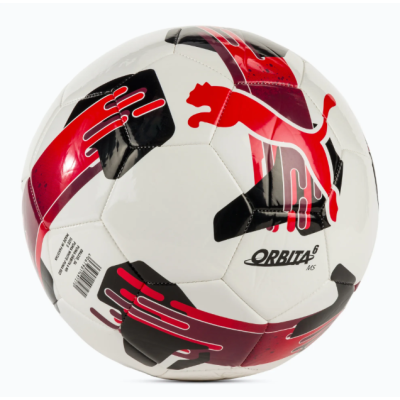 Футбольный мяч Puma Orbita 5 FUSION белый, черный, красный Уни 5