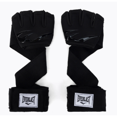 Бинти-рукавички Everlast EVERGEL FASTWRAPS чорний Уні XL