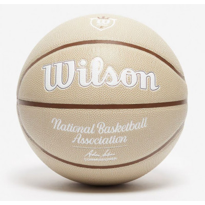 М'яч баскетбольний Wilson NBA FORGE PLUS HERITAGE BSKT Tan size 7