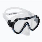 Маска для дайвінгу Aqua Speed JAVA 3099 синій, чорний, прозорий Уні OSFM