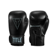 Боксерські рукавиці TITLE Boxing Vegan Gloves Black 14 oz